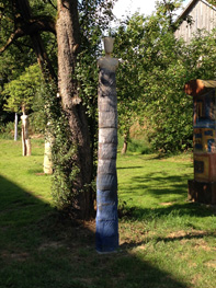 Skulpturen im Obstgarten 2015 Michaela Geissler