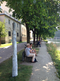 Sommerstimmung Kunst an der Isar